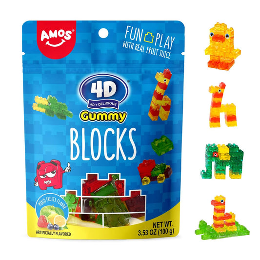 Amos 4d Gummy Blocks