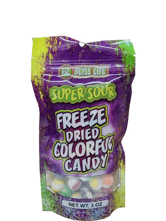 Freeze Dried Super Sour Skittles