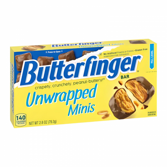 Butterfinger Unwrapped Minis Theatre Box