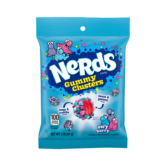 Gummy Clusters 85g - NERDS